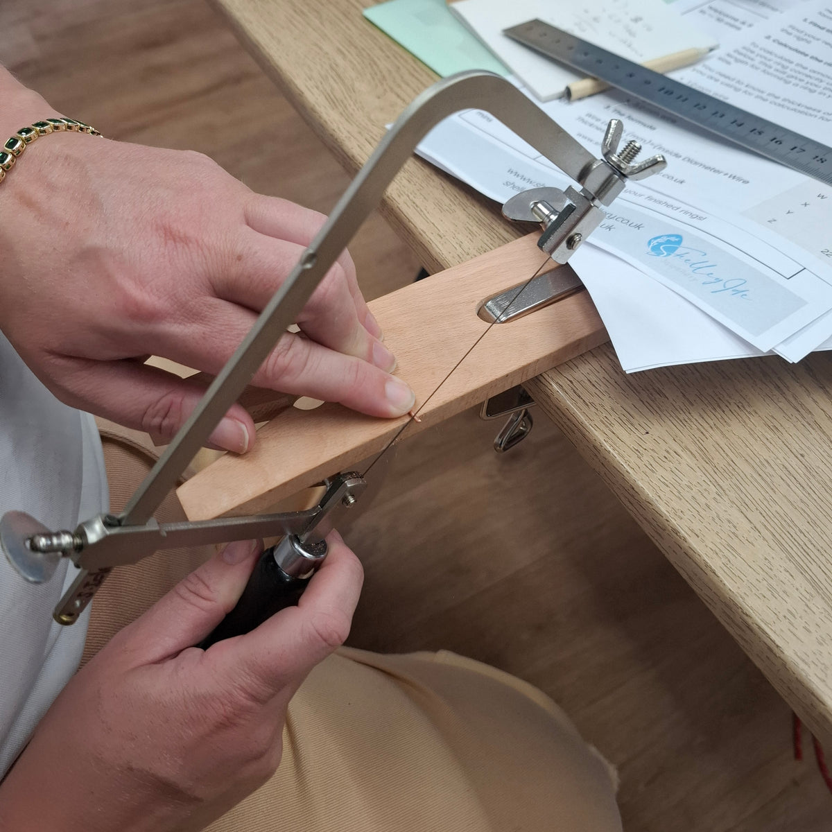 Dangly Silver Earrings Workshop