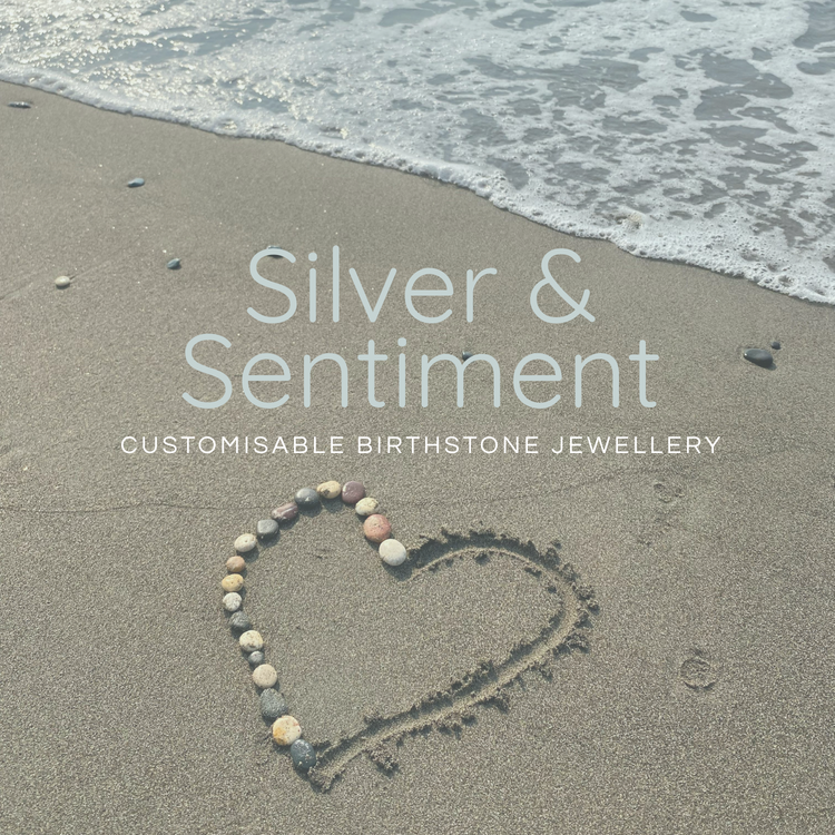 Silver & Sentiment, birthstone jewellery