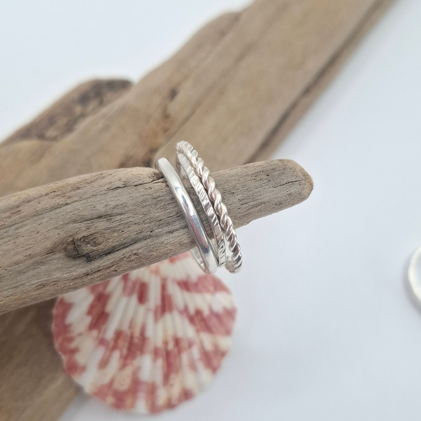Silver Stacking Rings Workshop