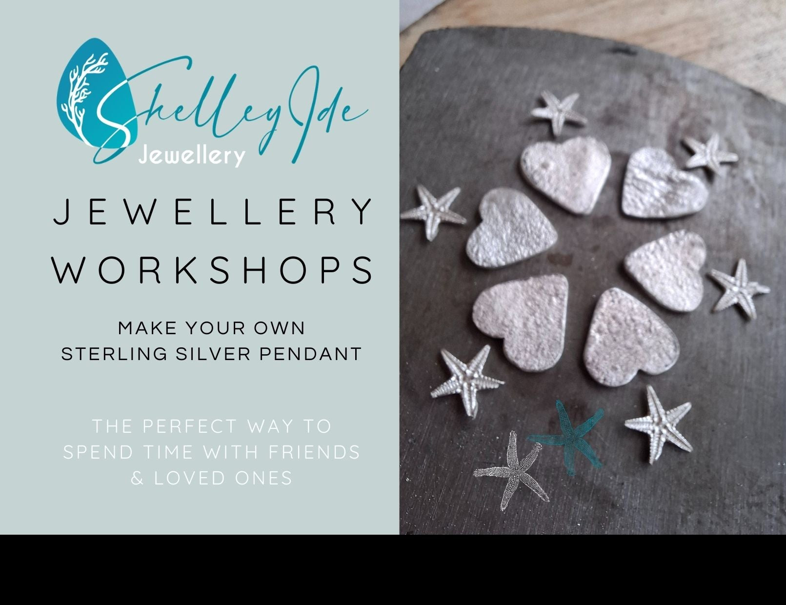 Silver Pendant Jewellery Workshop - Shelley Ide Jewellery
